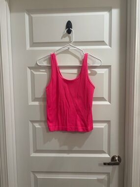 ✨A New Day Hot Pink Ribbed Tank✨
